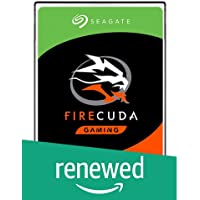 Seagate ST2000LX001 - 2 TB FireCuda Internal SSHD Hard Drive for PC-PS4- color Plateado (Reacondicionado)